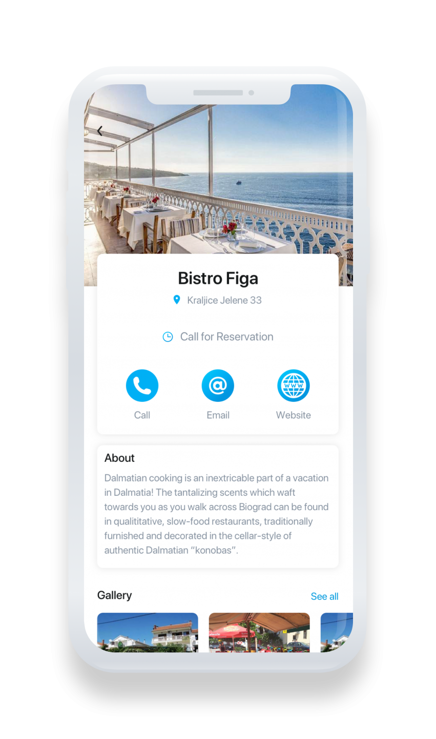 iPhone X Biograd Restaurant